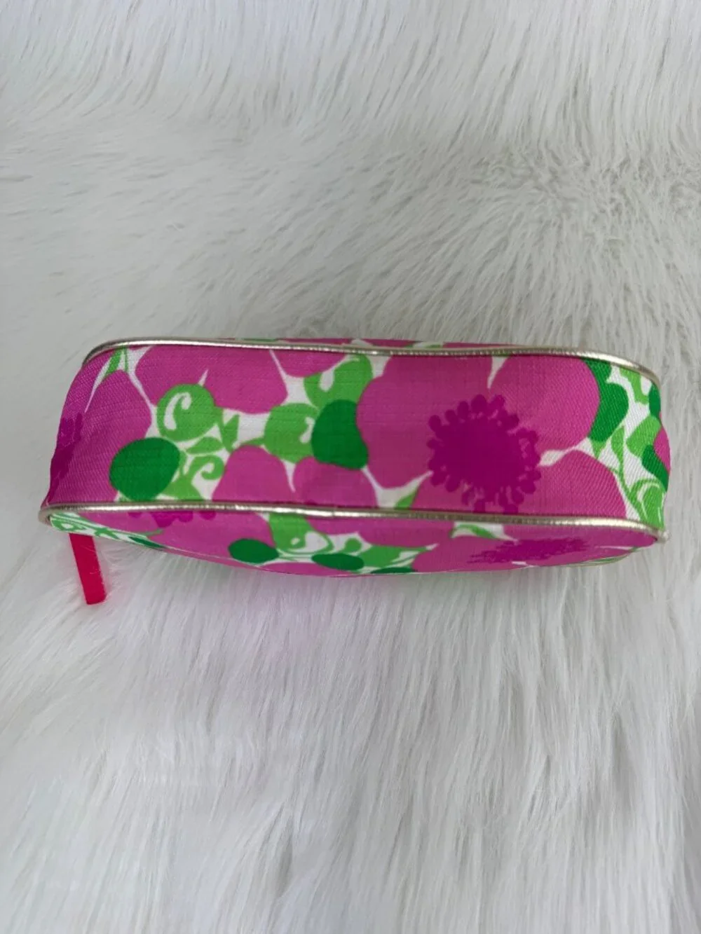 Lilly Pulitzer for Estée Lauder Floral Cosmetic Case Zip Travel Toiletry Bag